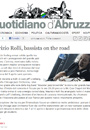 Maurizio Rolli, bassista on the road